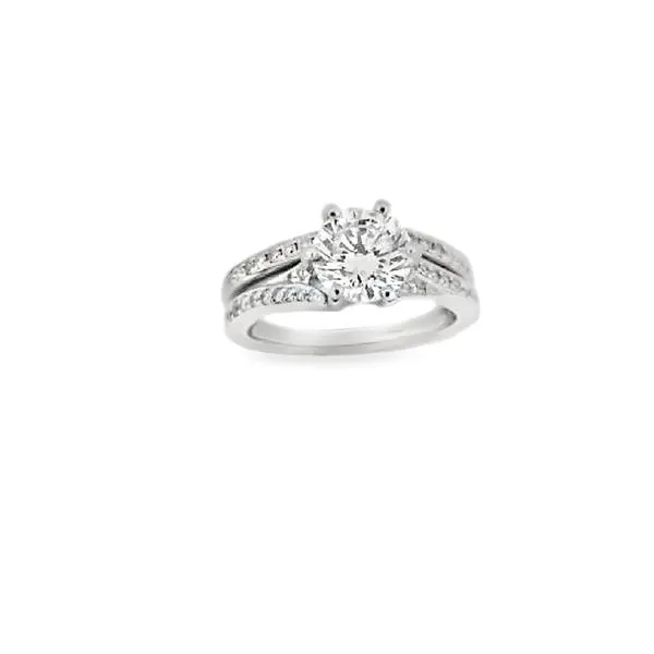 Engagement Ring Classic Creations In Diamonds & Gold Venice, FL