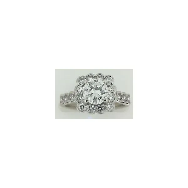 Engagement Ring Classic Creations In Diamonds & Gold Venice, FL
