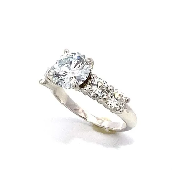 Platinum/14K GIA Lab-Grown Engagement Ring Classic Creations In Diamonds & Gold Venice, FL