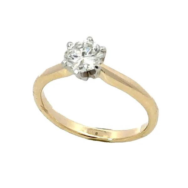 3/4ct. Round Brilliant Cut Solitaire Classic Creations In Diamonds & Gold Venice, FL