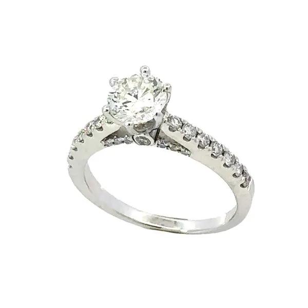 .85ct. Canadian Mark Round Brilliant Cut Diamond Engagement Ring Classic Creations In Diamonds & Gold Venice, FL
