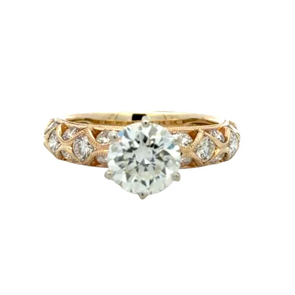 Diamond Engagement Ring Classic Creations In Diamonds & Gold Venice, FL