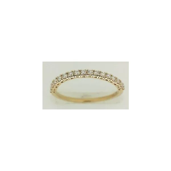 14K Yellow Gold Diamond Flex Wedding Band Ring Classic Creations In Diamonds & Gold Venice, FL