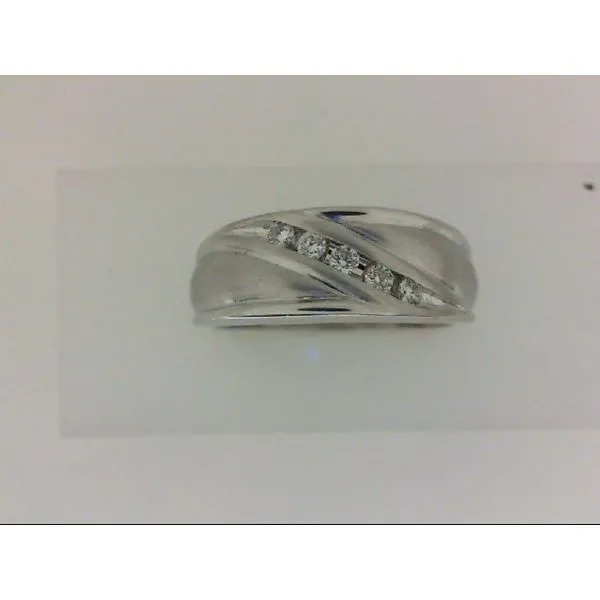 Men's Diamond Wedding Band Classic Creations In Diamonds & Gold Venice, FL