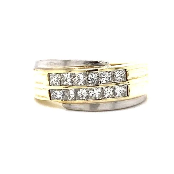 Men's Diamond Wedding Band Classic Creations In Diamonds & Gold Venice, FL