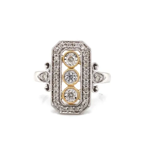 Fashion Ring Classic Creations In Diamonds & Gold Venice, FL