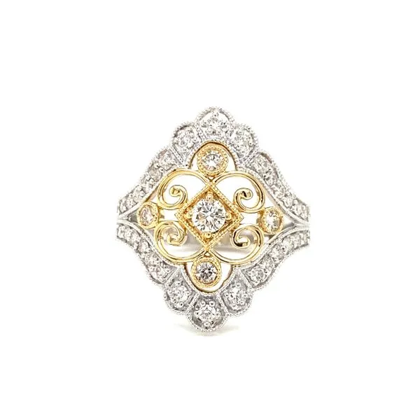 Fashion Ring Classic Creations In Diamonds & Gold Venice, FL