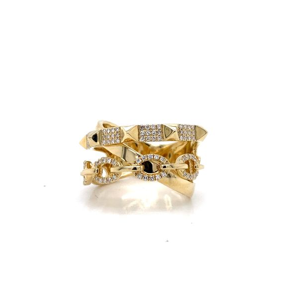 Fashion Ring Classic Creations In Diamonds & Gold Venice, FL