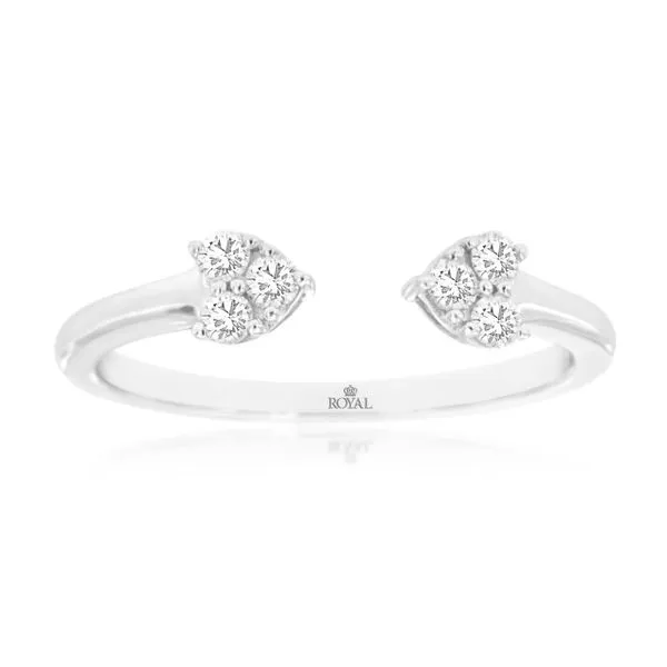 14K Yellow Gold Diamond Finger Cuff Ring Classic Creations In Diamonds & Gold Venice, FL