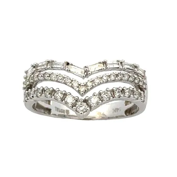 14K White Gold Diamond 