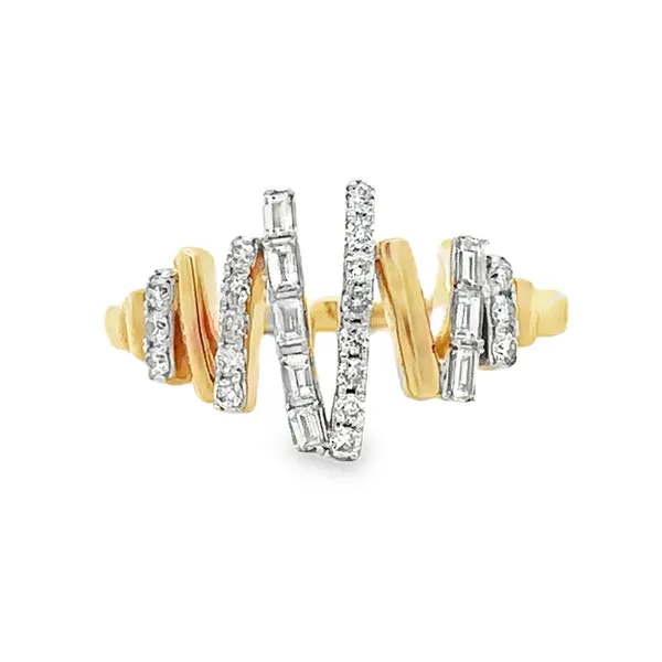 Fashion Ring Classic Creations In Diamonds & Gold Venice, FL