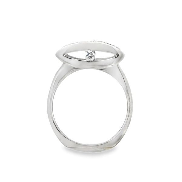 14K White Gold Multi-Color Pave Diamond Ring – 0.83 CTW Image 3 Classic Creations In Diamonds & Gold Venice, FL