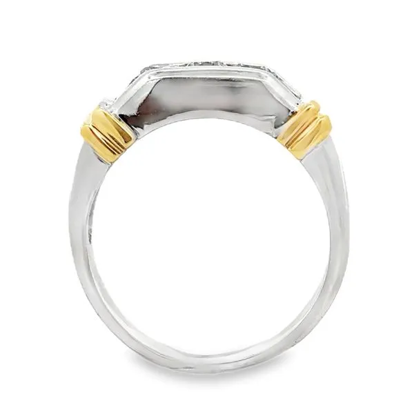 Man's 14KTT 5 RBC Channel Set Band Image 2 Classic Creations In Diamonds & Gold Venice, FL