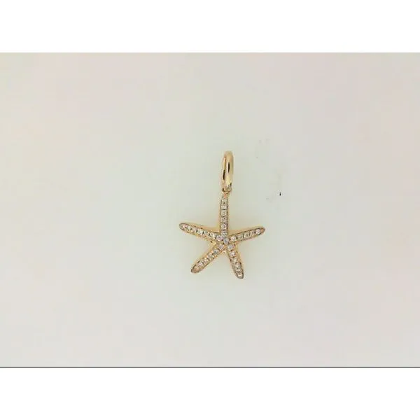 Starfish Pendant Classic Creations In Diamonds & Gold Venice, FL