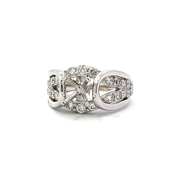 14K White Gold Diamond Engagement Ring Classic Creations In Diamonds & Gold Venice, FL