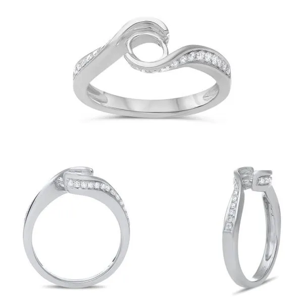 Roman + Jules Bezel Set Bypass Setting Classic Creations In Diamonds & Gold Venice, FL