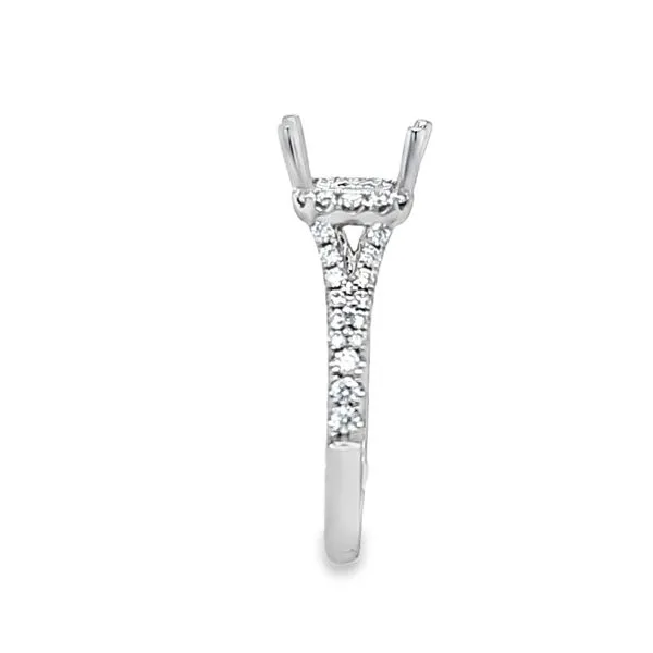 14K White Gold Micro Pavé 