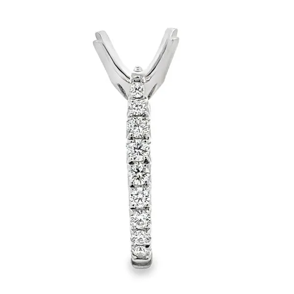 Diamond Semi Mount Ring Image 3 Classic Creations In Diamonds & Gold Venice, FL