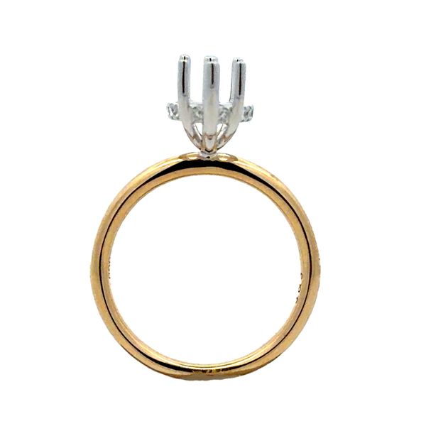Diamond Semi Mount Ring Image 2 Classic Creations In Diamonds & Gold Venice, FL