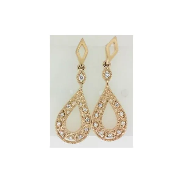 Earrings Classic Creations In Diamonds & Gold Venice, FL