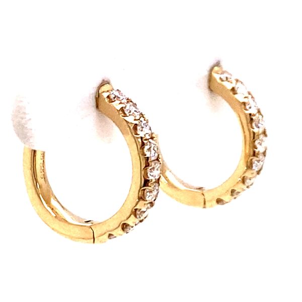 Earrings Image 2 Classic Creations In Diamonds & Gold Venice, FL