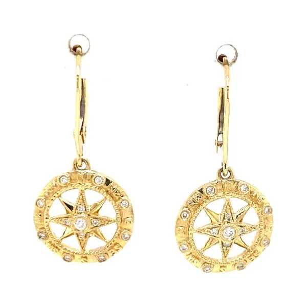 Earrings Classic Creations In Diamonds & Gold Venice, FL