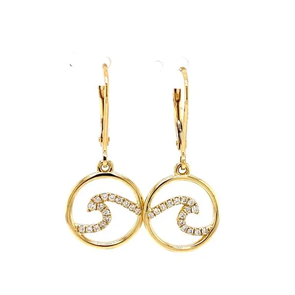 Earrings Classic Creations In Diamonds & Gold Venice, FL
