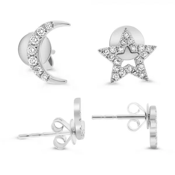 Earrings Classic Creations In Diamonds & Gold Venice, FL