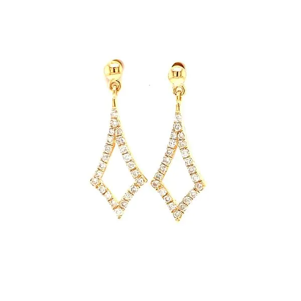 Earrings Classic Creations In Diamonds & Gold Venice, FL