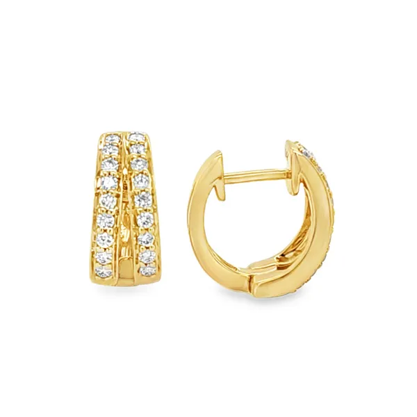 Diamond Earrings Classic Creations In Diamonds & Gold Venice, FL