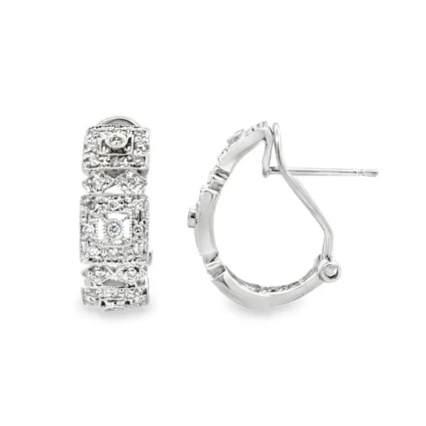 Diamond Earrings Classic Creations In Diamonds & Gold Venice, FL