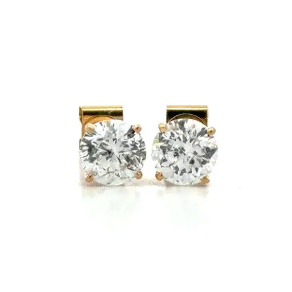 Diamond Earrings Classic Creations In Diamonds & Gold Venice, FL
