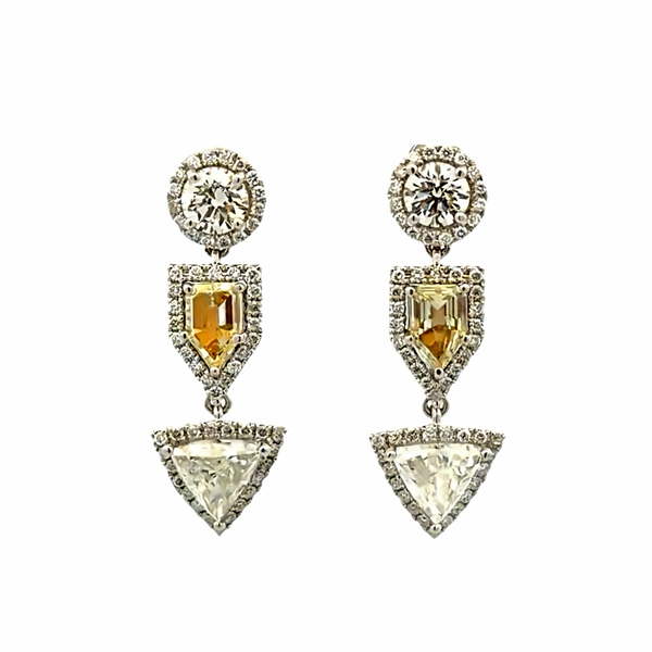 Diamond Earrings Classic Creations In Diamonds & Gold Venice, FL