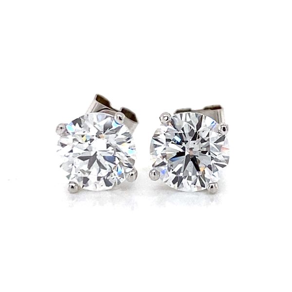 Lab-Grown Diamond Stud Earrings 1.41ctw Classic Creations In Diamonds & Gold Venice, FL