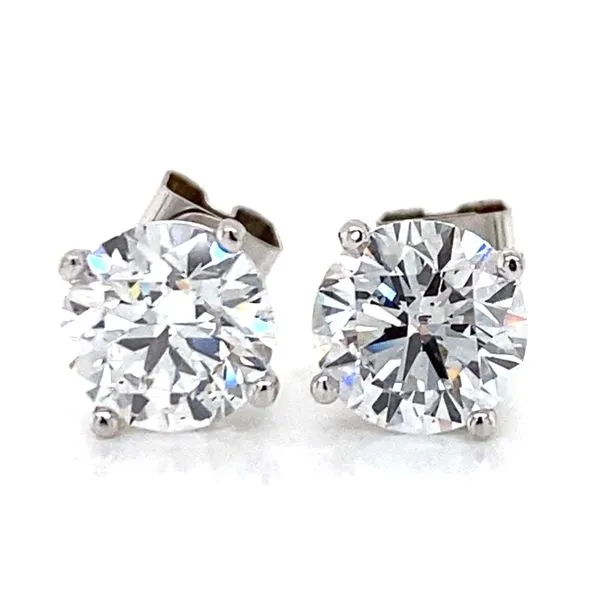 Diamond Lab Grown Earrings Classic Creations In Diamonds & Gold Venice, FL
