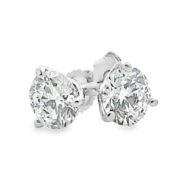 1.50ct. TW Lab Grown Diamond Stud Earrings Classic Creations In Diamonds & Gold Venice, FL