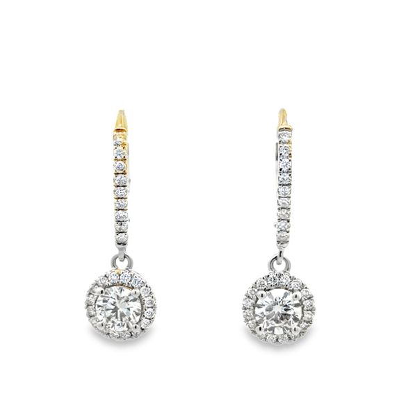 Diamond Lab Grown Earrings Classic Creations In Diamonds & Gold Venice, FL