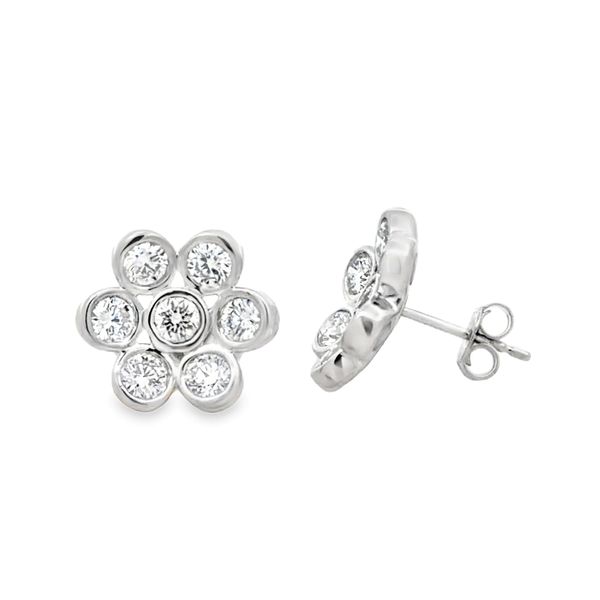 Diamond Lab Grown Earrings Classic Creations In Diamonds & Gold Venice, FL