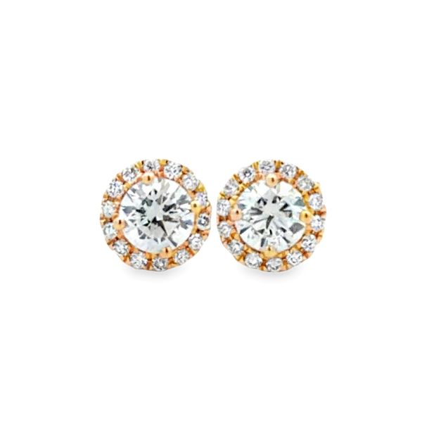 Diamond Lab Grown Earrings Classic Creations In Diamonds & Gold Venice, FL