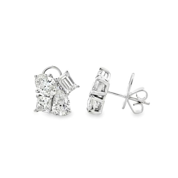 Diamond Lab Grown Earrings Image 2 Classic Creations In Diamonds & Gold Venice, FL