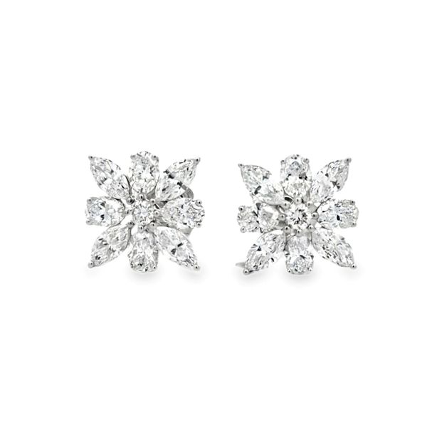 Diamond Lab Grown Earrings Image 2 Classic Creations In Diamonds & Gold Venice, FL