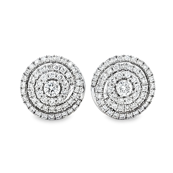 Diamond Lab Grown Earrings Classic Creations In Diamonds & Gold Venice, FL