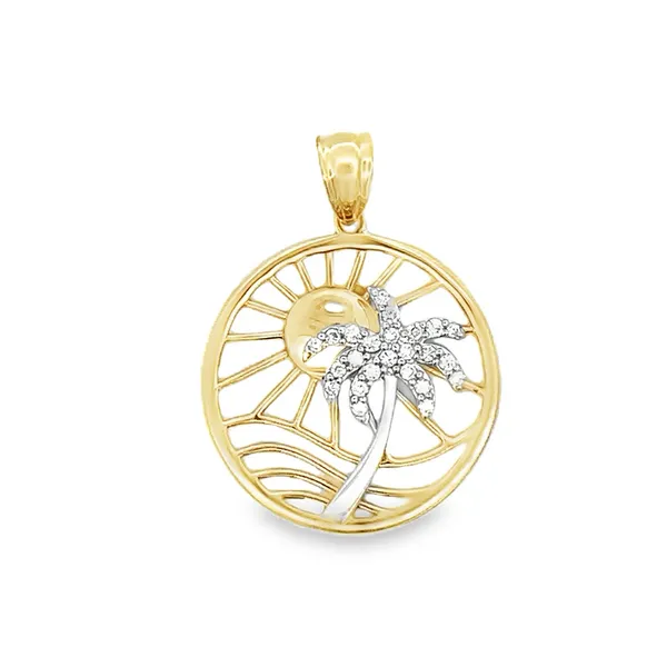 Pendant Classic Creations In Diamonds & Gold Venice, FL