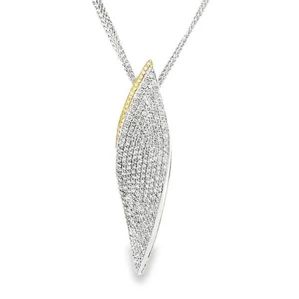 Georgio Visconti 2.0ct. Pave' Diamond Pendant Classic Creations In Diamonds & Gold Venice, FL