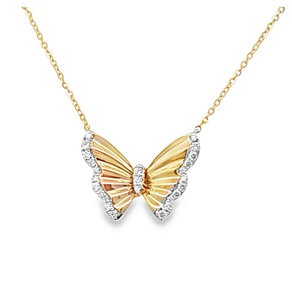 Diamond Pendant Classic Creations In Diamonds & Gold Venice, FL