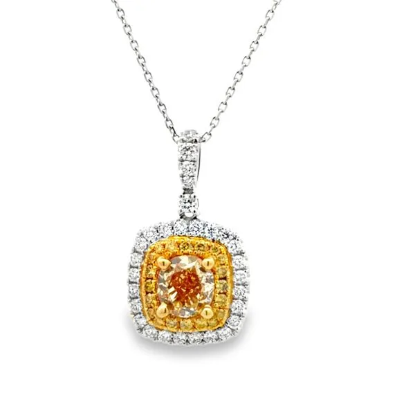 Diamond Pendant Classic Creations In Diamonds & Gold Venice, FL