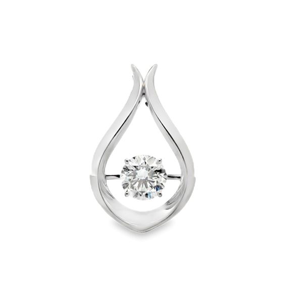 Lab Grown Diamond Initial Pendant Classic Creations In Diamonds & Gold Venice, FL