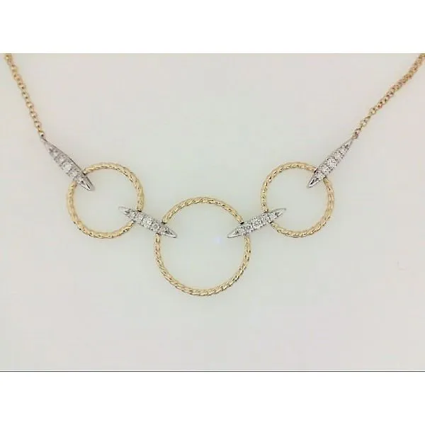 Necklace Classic Creations In Diamonds & Gold Venice, FL