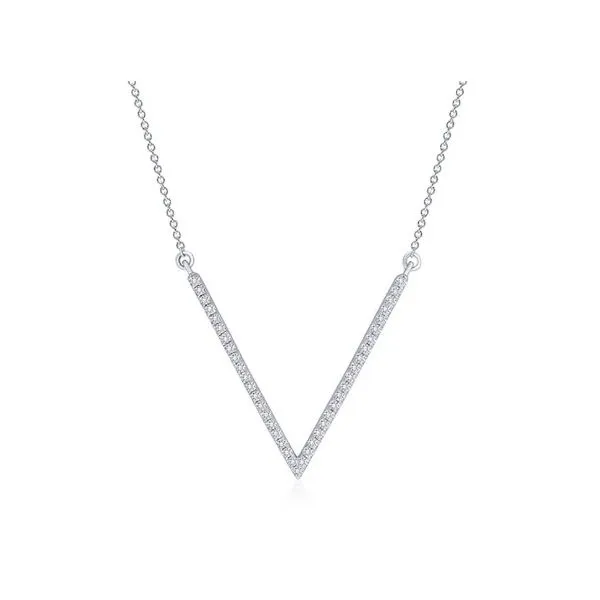 Necklace Classic Creations In Diamonds & Gold Venice, FL