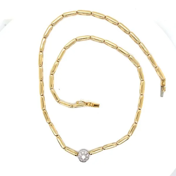 Necklace Classic Creations In Diamonds & Gold Venice, FL